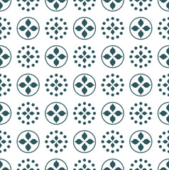 flower minimalist polka dots ...