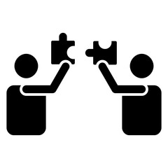 Team Building Solid icon