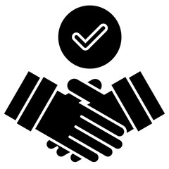 Partnership Solid icon