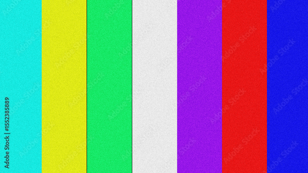 Poster vertical stripes of diverse colors on a textured background representing creativity, design, and vis