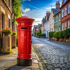red post box