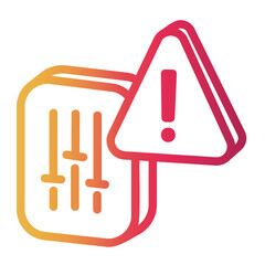 filter Line Gradient Icon