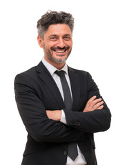 Success business manager consultant agency broker adviser transparent background.