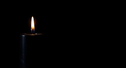 bereavement candle.