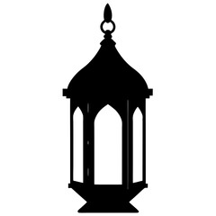 vector illustration of a lamp