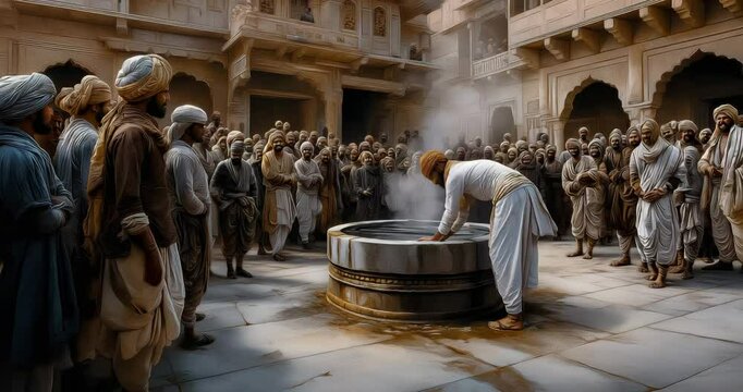 Governor Washes Hands, Jeering Crowd