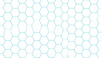 Fototapeta premium white background blue hexagon. pattern design. 