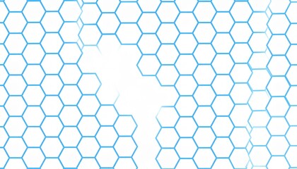 Fototapeta premium white background blue hexagon. pattern design. 
