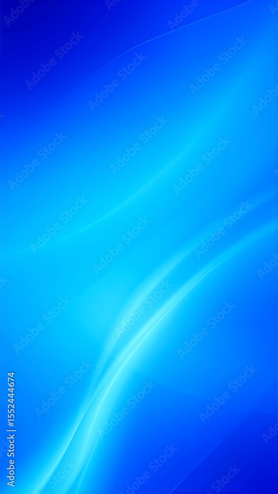 Poster soft and smooth blue background creating a peaceful atmosphere perfect for relaxation and minimalist