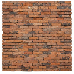 Fototapeta premium Isolated Background of Brick Wall Texture Pattern Material Design