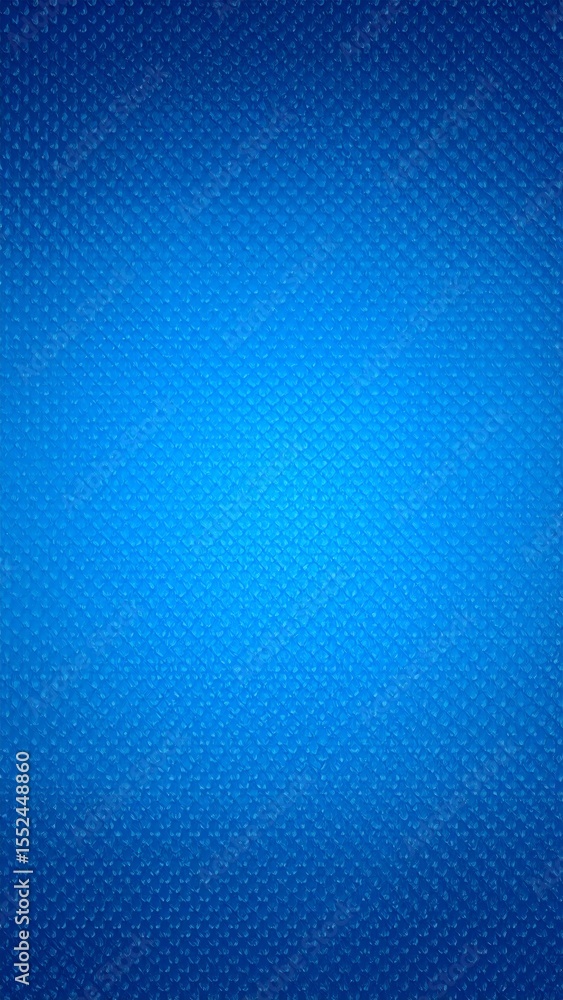 Poster bold blue background featuring an intricate geometric pattern ideal for print and digital design app