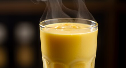 Steaming Mango Lassi: A Creamy, Tropical Delight