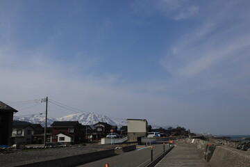 日本　新潟の風景