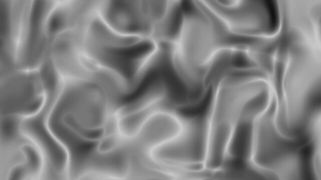 Abstract gray texture resembling flowing water, with smooth curves and shadows, ideal for backgrounds