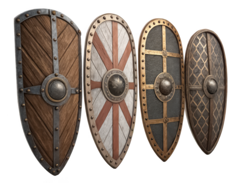 War combat shield set isolated PNG tactical shield PNG military protection gear PNG soldier shield PNG riot gear PNG combat equipment PNG protective shield PNG transparent background image