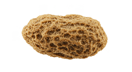Isolated Peanut with Brown Texture Nut Shell on Transparent Background