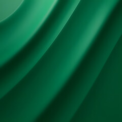 Smooth Emerald Green Vector Background with Linear Depth
