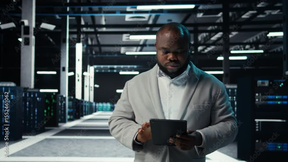Poster it professional in server hub ensuring valuable data remains shielded from potential threats using t