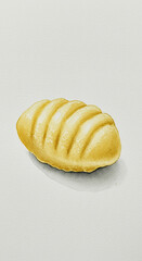 sliced bread on a plate