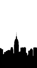 Fototapeta premium Isolated Transparent Background Abstract Dark Black Digital Pattern