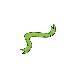 green banner illustration