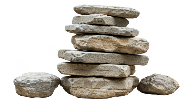 Stone Stack Stone Rock Pile Balancing Stones in Nature Balance Zen