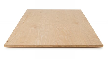 Light beige wood plank isolated background