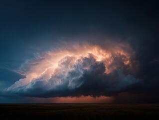 An Awe Inspiring Supercell Storm Formation