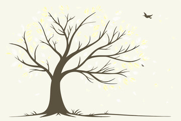 Elegant Tree and Leaf Vector Collection