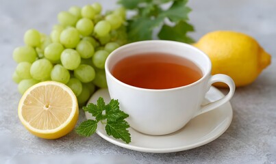 green GRAPE Lemon TEA, Generative AI