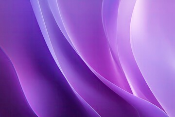 Abstract image of flowing, luminous purple and lavender curves, creating a soft, ethereal effect with varying shades and subtle highlights