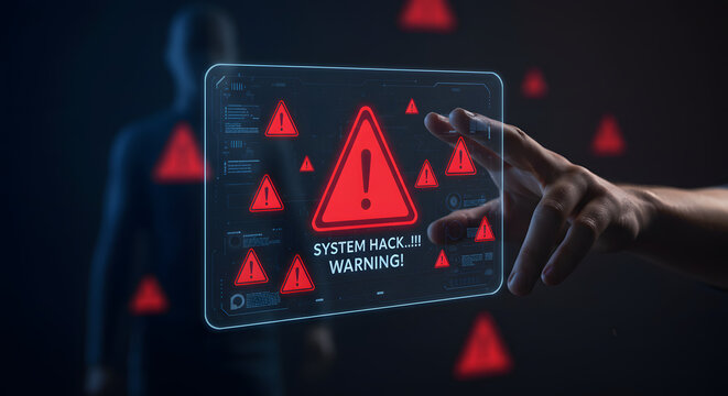 System Hack Warning on Digital Interface