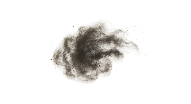 Abstract Stain Splatter Dust Effect Element Graphic Isolated Background