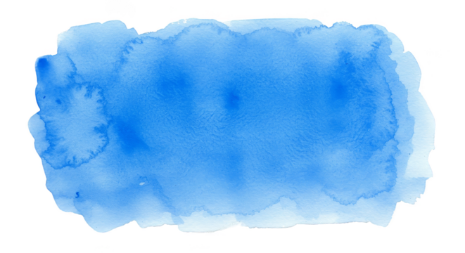 Blue Watercolor Stain Background Texture Design Brush Abstract