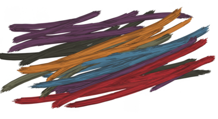 Colorful Stroke Scribble Texture Abstract Background Design Illustration