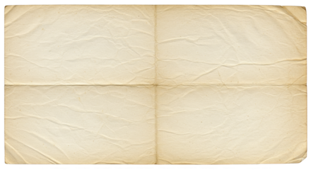 Crumpled Vintage Paper Texture Background for Design and Decoration