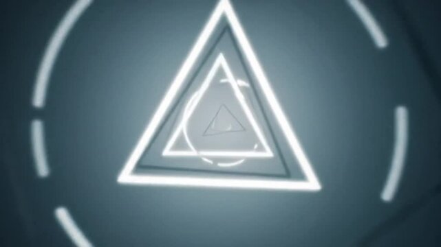 triangular lamp