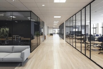 Contemporary coworking spaces designed for collaboration.