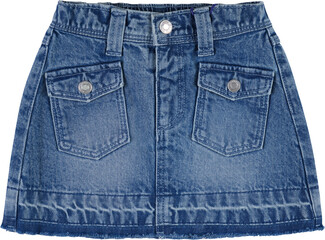 blue jeans isolated on white