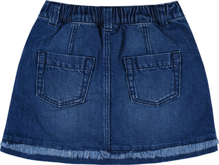 blue jeans isolated on white