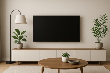 Contemporary Living Room Interior with Modern Furniture for Home Design and Interior Decoration