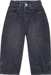 blue jeans isolated on white