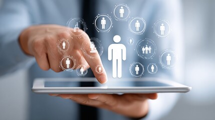 User engagement and digital connectivity in a virtual interaction technology hub