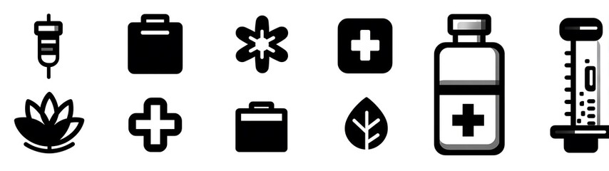 Obraz premium Medical Icons