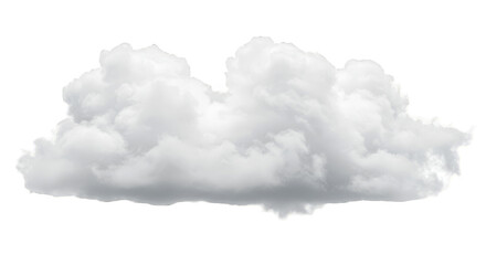 Isolated White Cloud Fluffy Cumulus Sky Nature Weather Dreamy