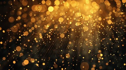 Golden Bokeh: The radiant, bokeh lights create an entrancing visual symphony, casting a mesmerizing golden spell upon the viewer. Every blurred orb becomes a drop of sunlight. - Powered by Adobe