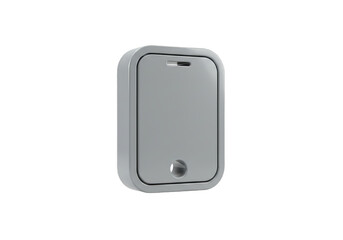 Modern Smartphone Device Illustration on Transparent Background