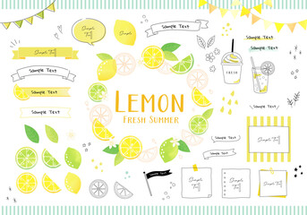 爽やかレモンのあしらいセット＊Lemon