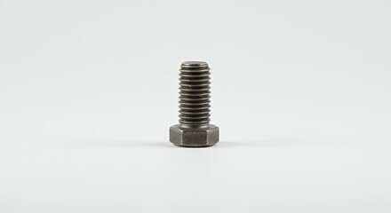 Gray bolt with square head