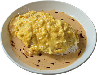 “Golden Chicken Katsu with Rich Curry Sauce and Fluffy White Rice”